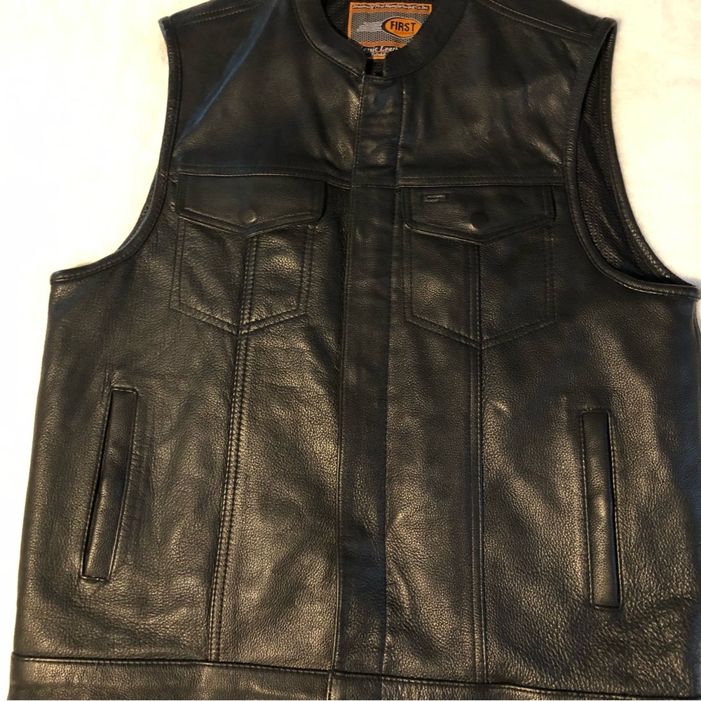 First Manufacturing Sharp Shooter Motorcycle Leat… - image 6